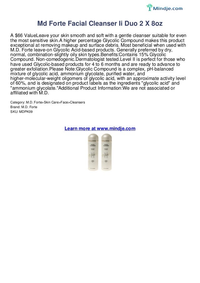 md forte facial cream Md forte facial cream
